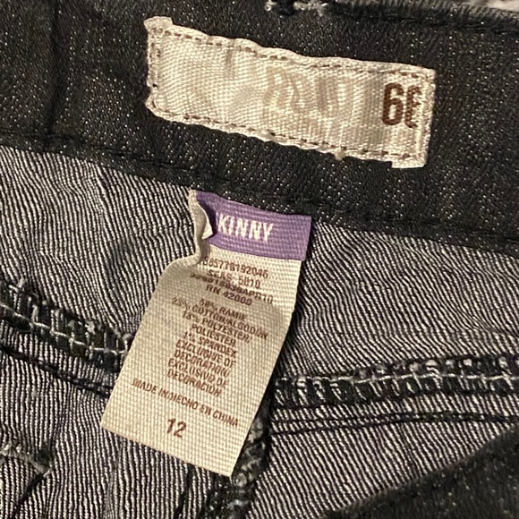Route 66 distressed jeans rhinestones - Picture 5 of 10